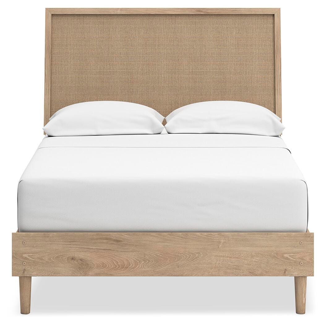 Cielden Panel Bed, Dresser and Mirror - Two-tone  (B1199-SI) - Image 4