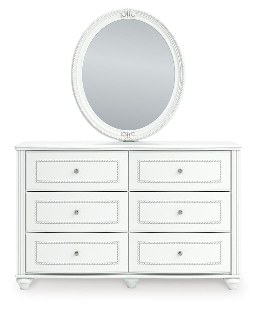 Kozlani Dresser and Mirror (PCB1819-SI)