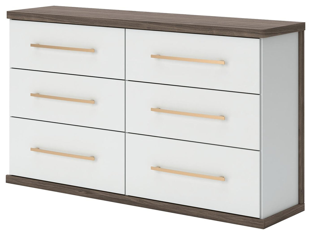 Kendanport Dresser and 2 Nightstands (PCB1108-SI) - Image 8