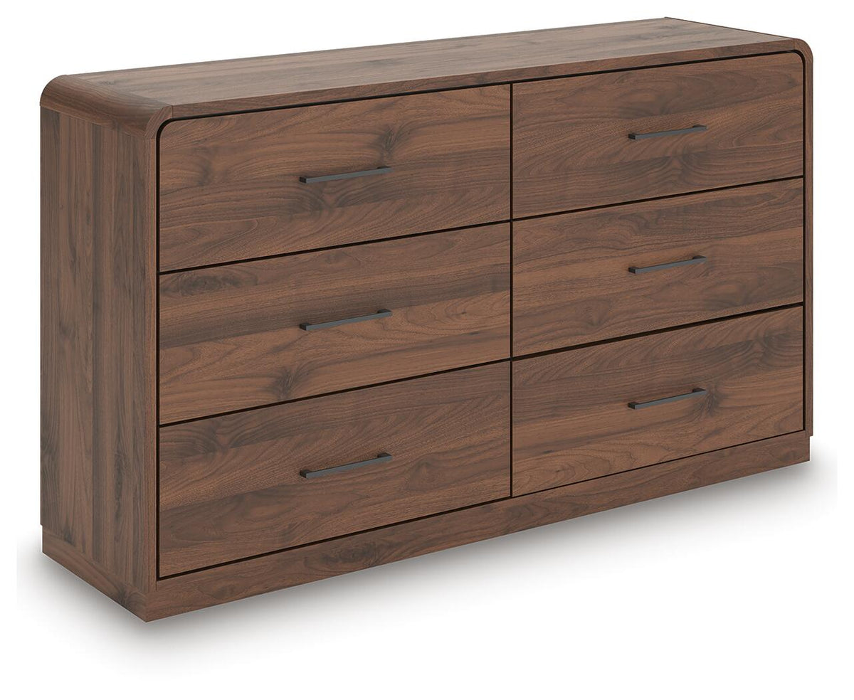 Fortlorn King Panel Bed, Dresser and Nightstand (PCB386-SI) - Image 3