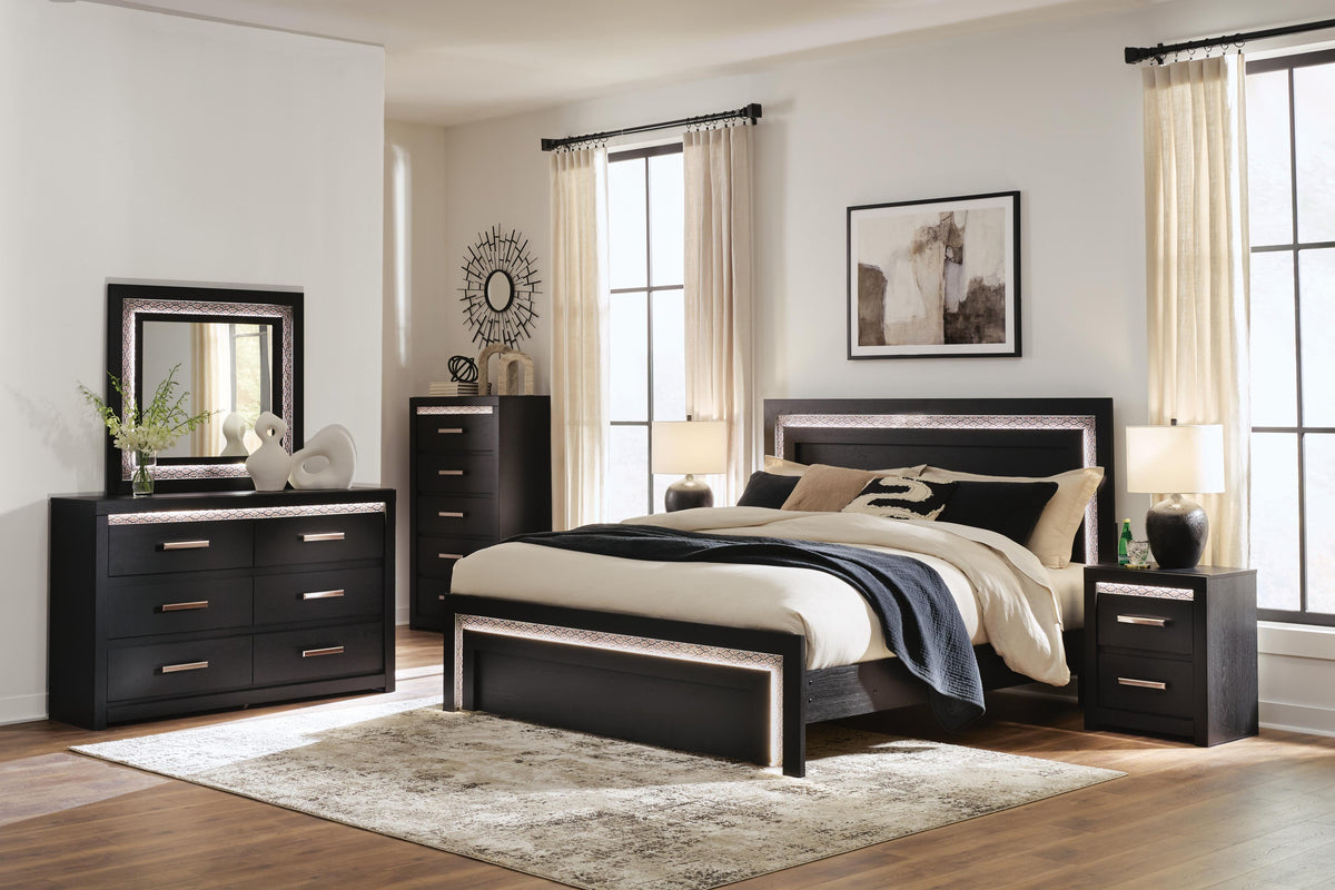 Brizmore King Upholstered Storage Bed (PCB2611-SI)