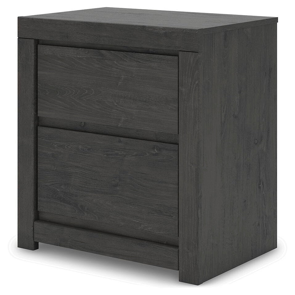 Fraluna Queen Panel Bed, Dresser, Mirror, and Nightstand (PCB3370-SI) - Image 22