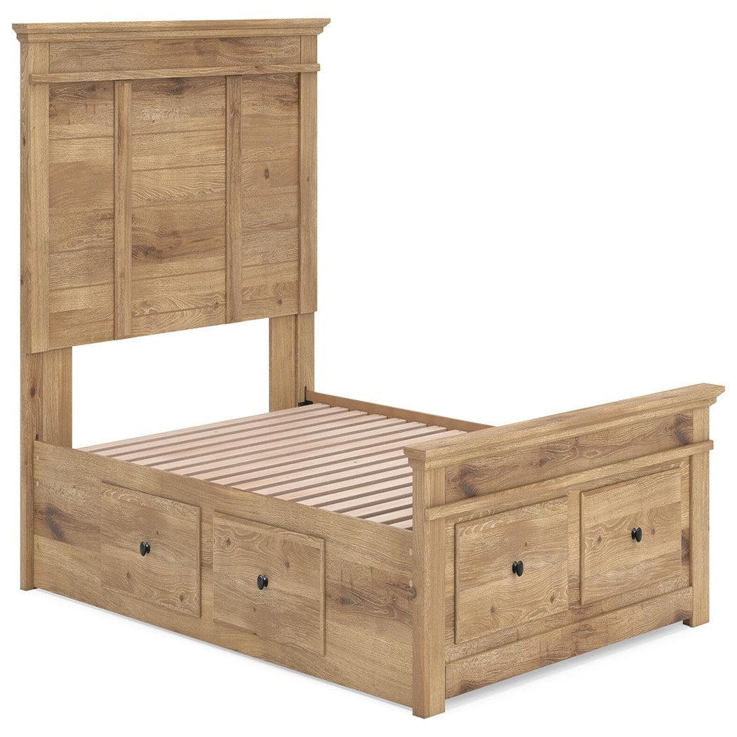 Makidern Full Panel Storage Bed (PCB1170-SI) - Image 3