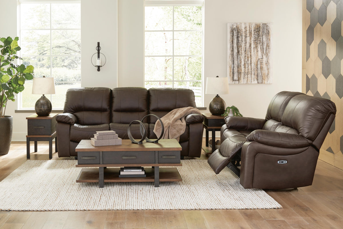 Leesworth Power Reclining Sofa and Loveseat (U43808-SI) - Image 8