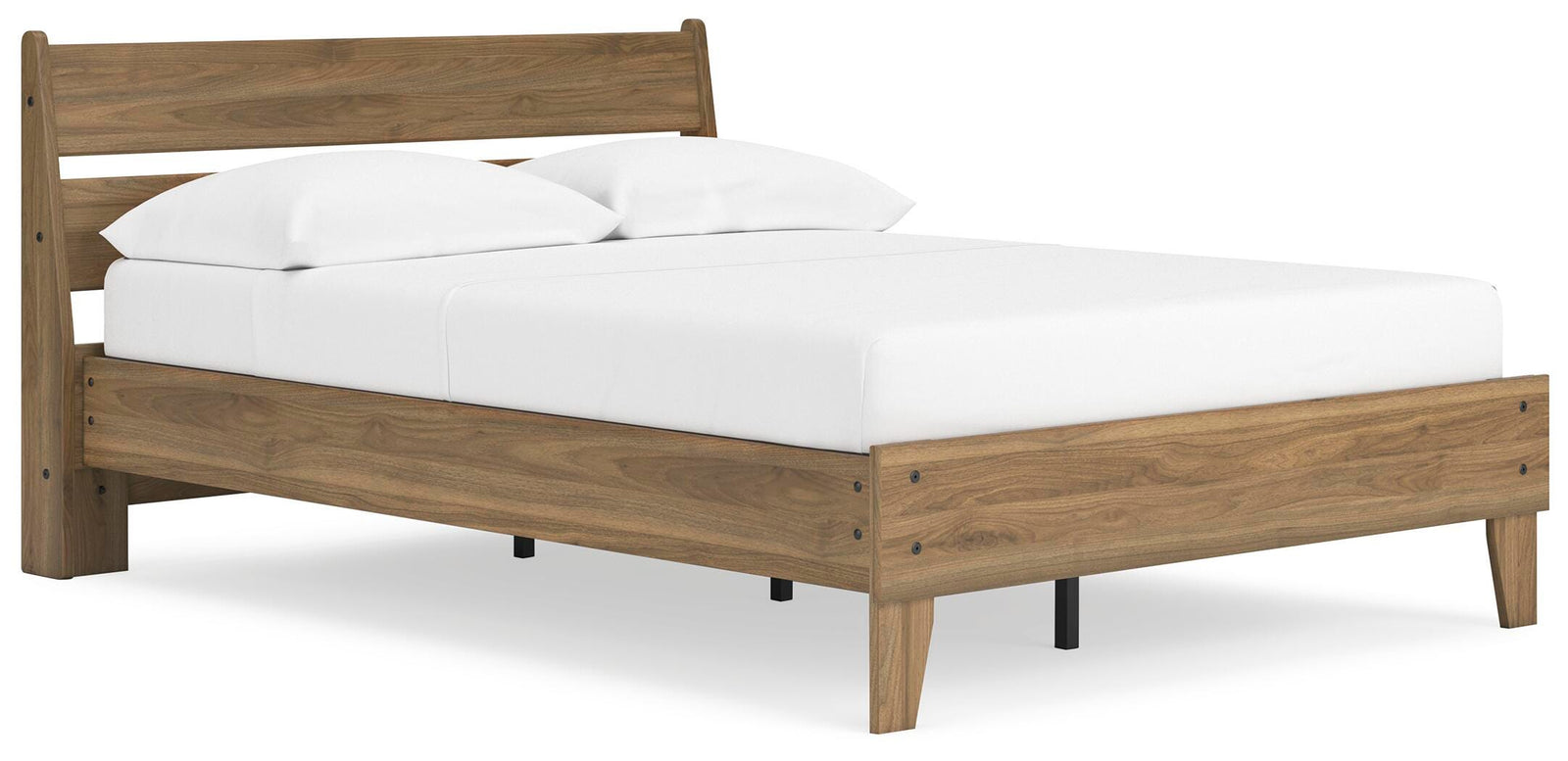 Deanlow Platform Panel Bed (Youth) - Honey  (EB1866-SI)