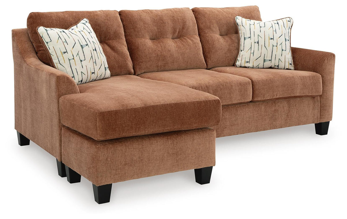 Amity Bay Sofa Chaise and Ottoman (67204-SI) - Image 7