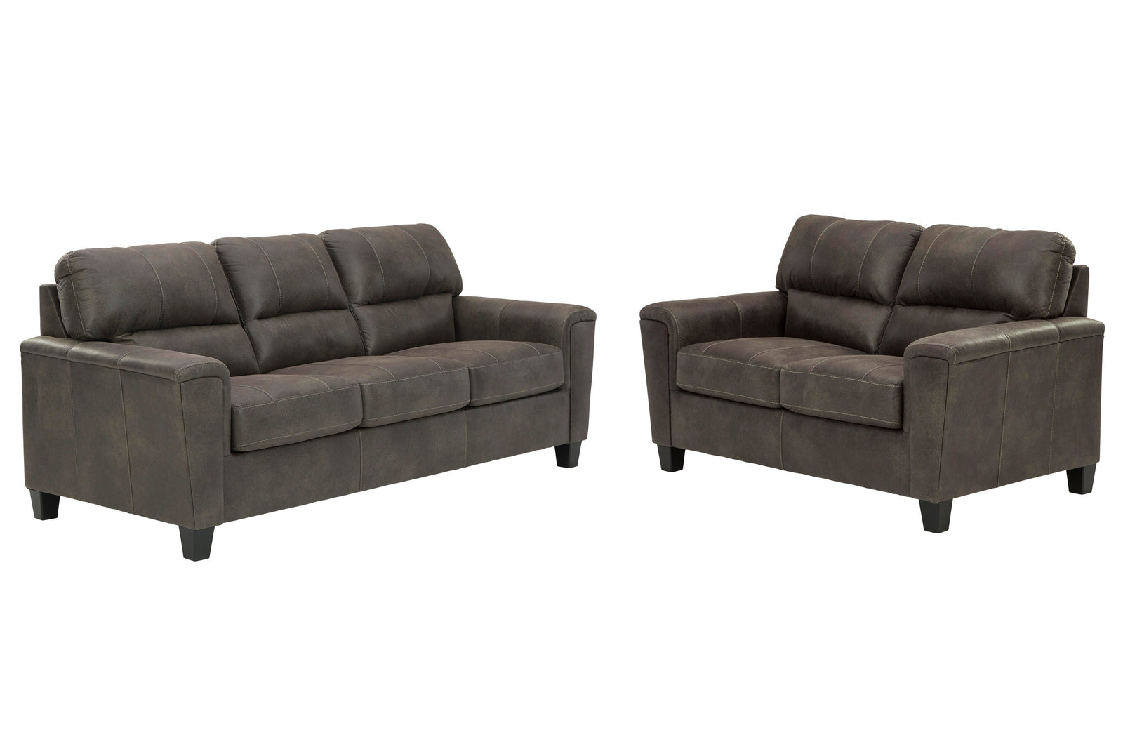 Navi Sofa and Loveseat (94002-SI)