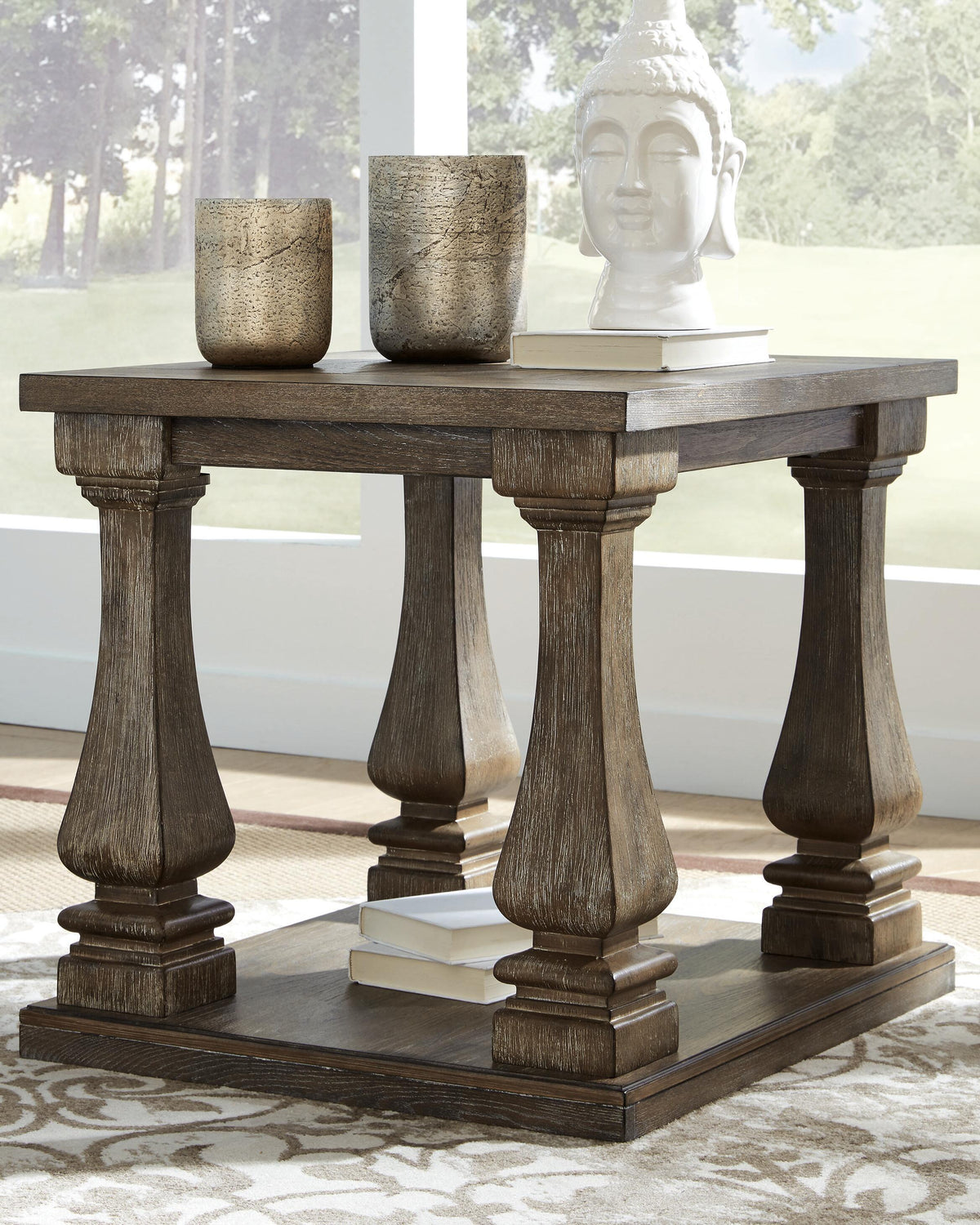 Johnelle End Table - Gray  (T776-SI) - Image 2