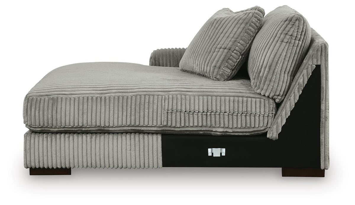 Lindyn 4-Piece Sectional, Chair and Ottoman (21105-SI) - Image 6