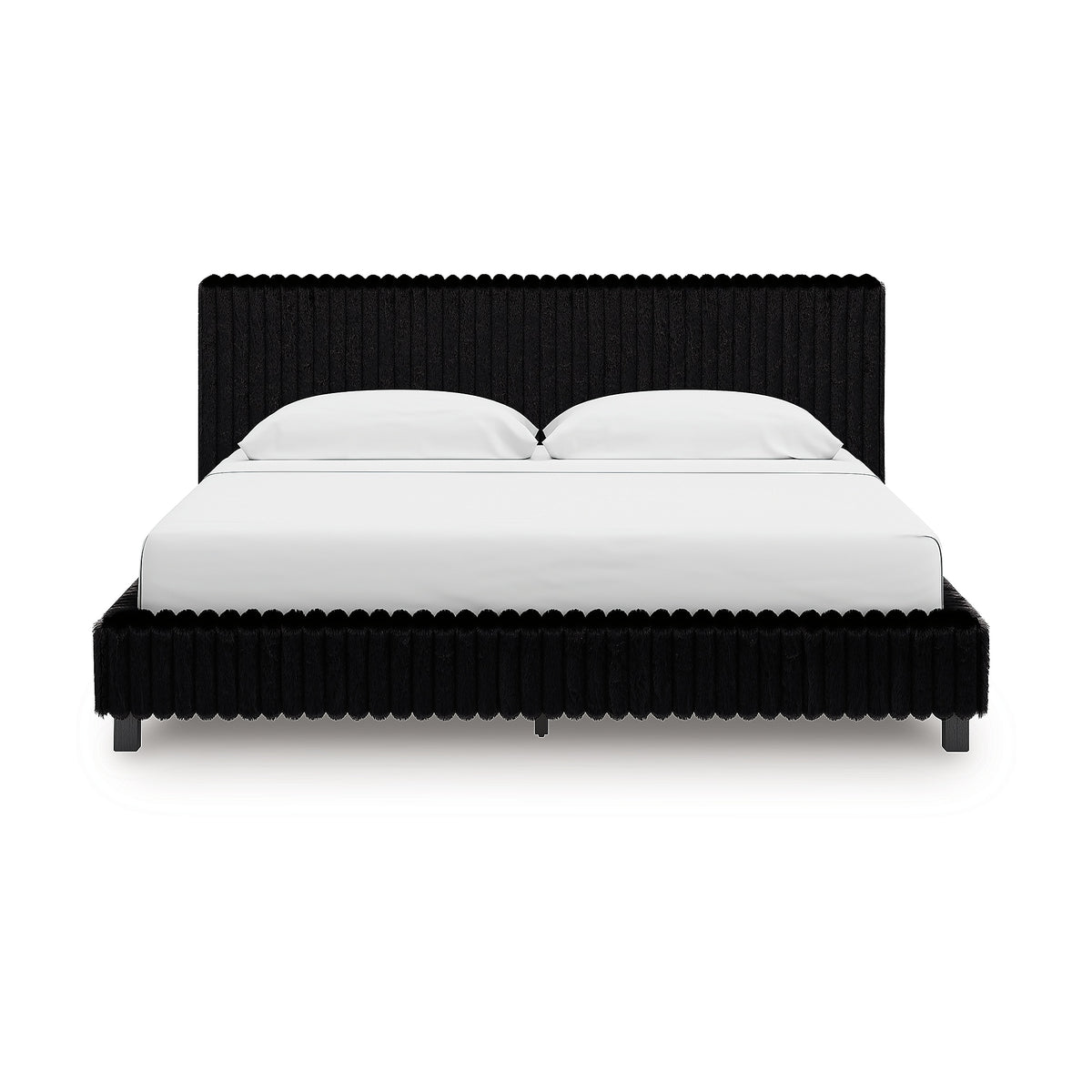 Zuraleus King Upholstered Bed (PCB3380-SI) - Image 4