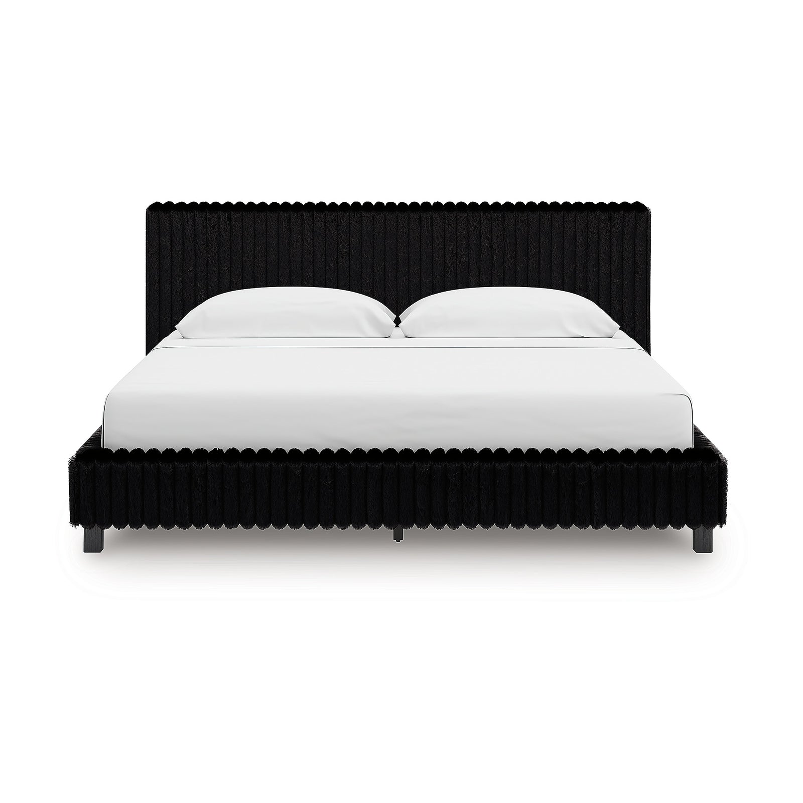 Zuraleus King Upholstered Bed (PCB3380-SI) - Image 4