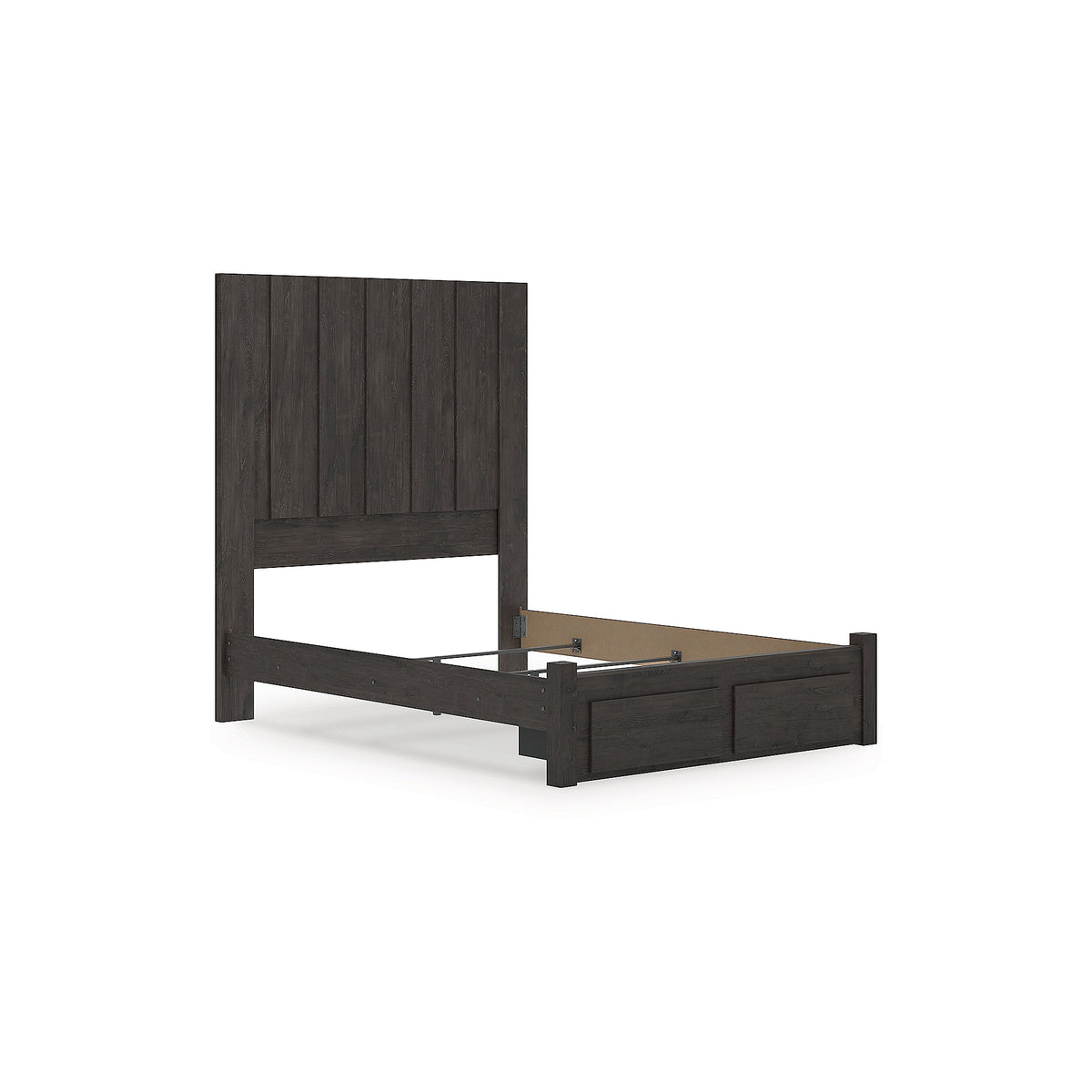 Fraluna Queen Panel Storage Bed (PCB3370-SI) - Image 3