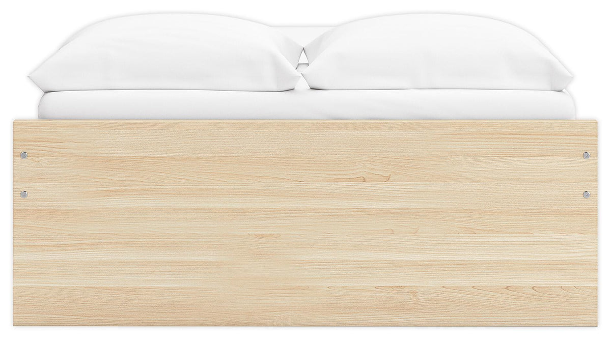 Onita Platform Bed with 1 Side Storage (Youth) - Natural  (EB9632-SI) - Image 7