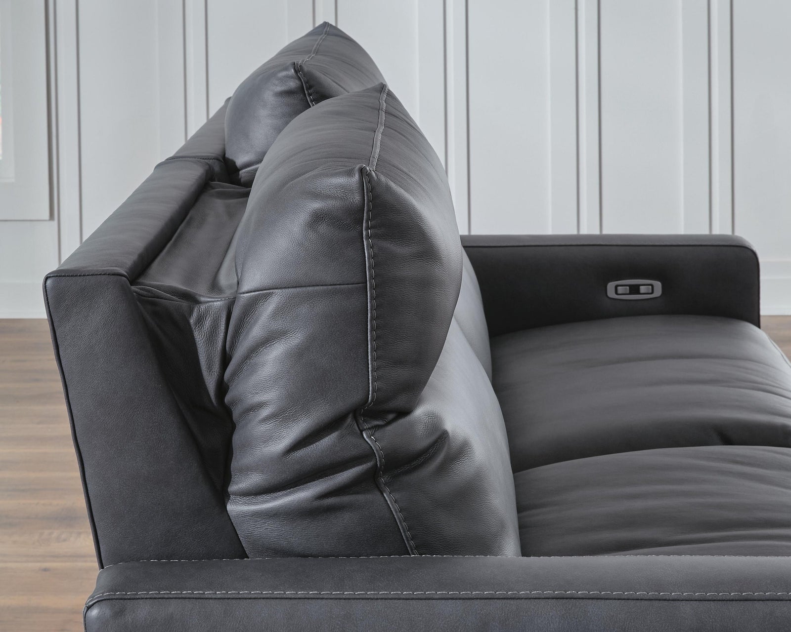 ModZ 6-Piece Power Reclining Sectional with Audio Console (U14001-SI) - Image 4