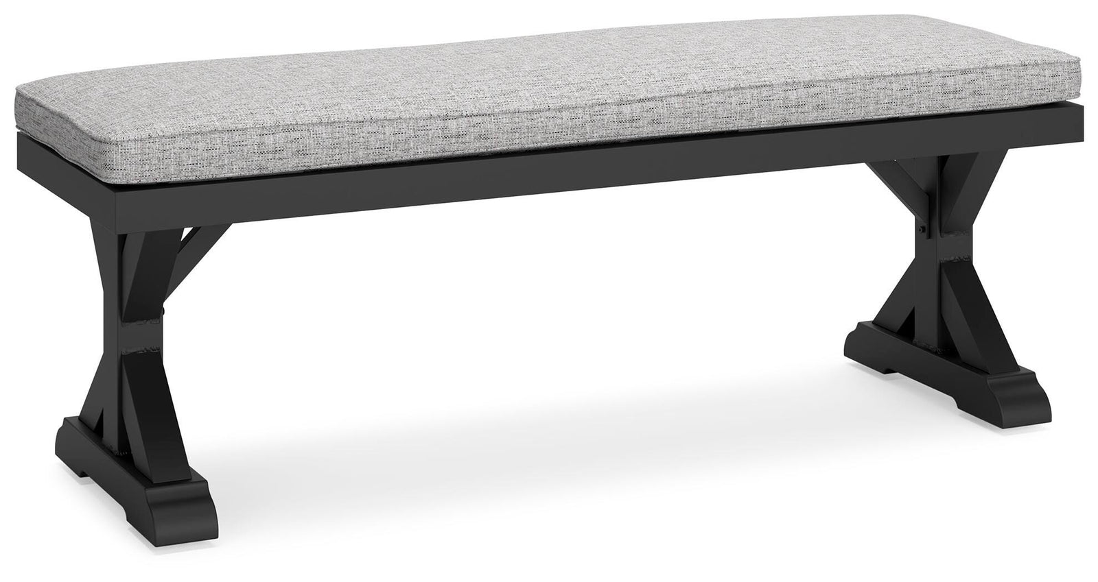 Beachcroft Outdoor Dining Table, 4 Chairs and Bench (P792-SI) - Image 2