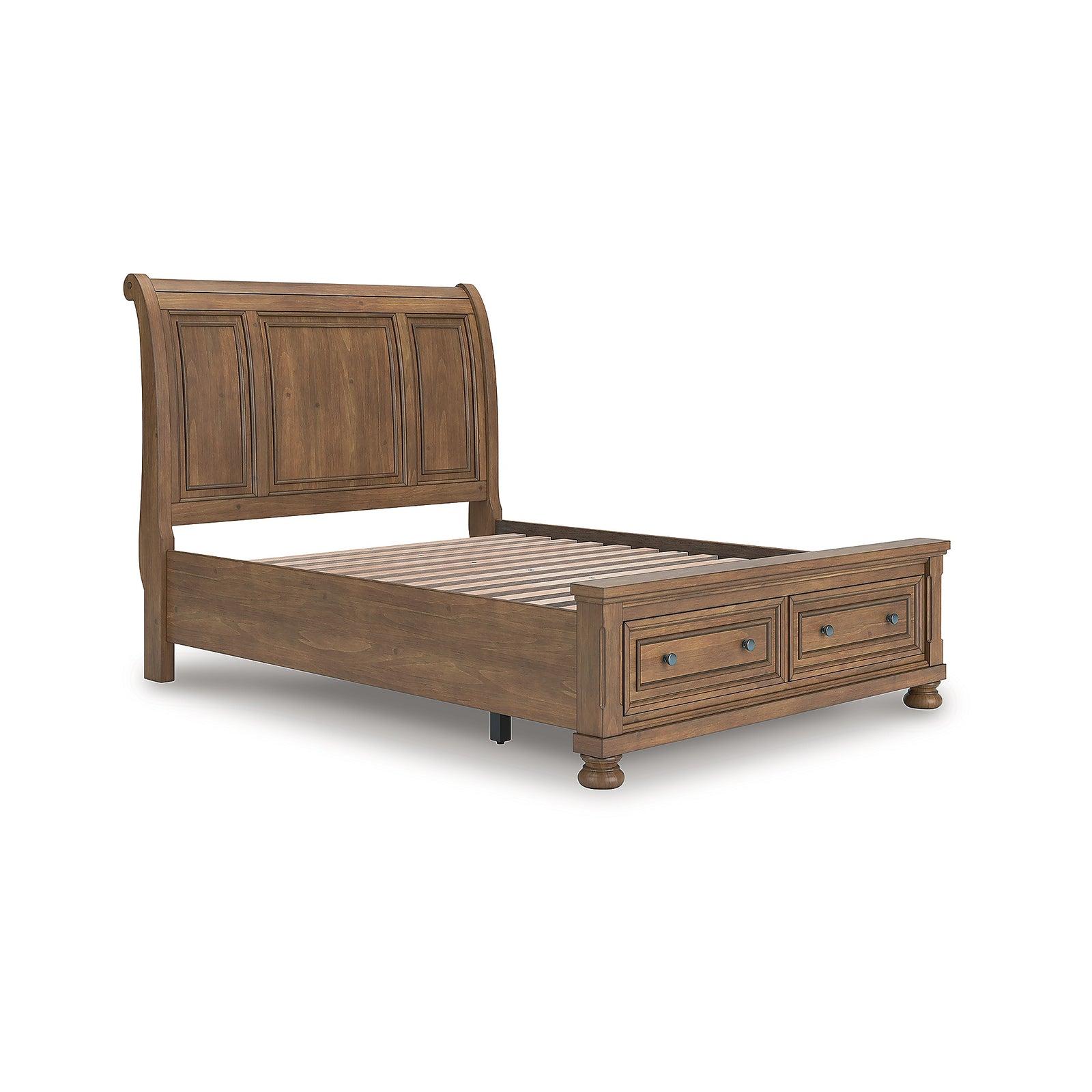 Feddinger Queen Sleigh Storage Bed, Dresser and Mirror (PCB779-SI) - Image 10