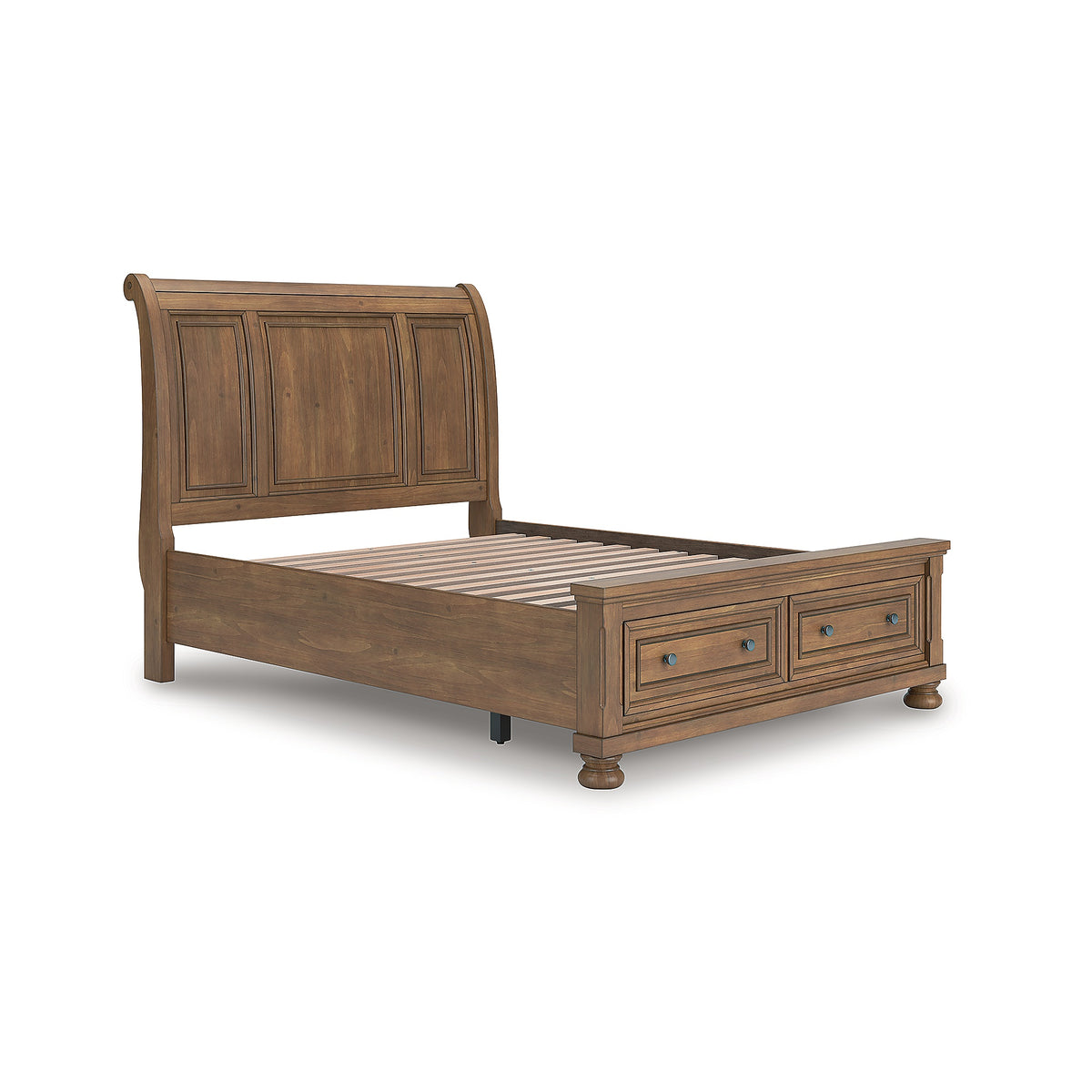Feddinger Queen Storage Sleigh Bed (PCB779-SI) - Image 2