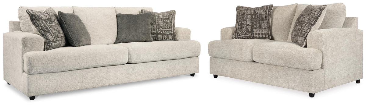 Soletren Queen Sofa Sleeper and Loveseat (95104-SI)
