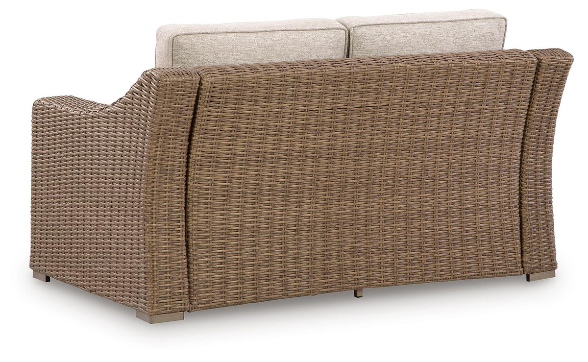 Laguna Heights Outdoor Right and Left-arm Facing Loveseat with Cushion (Set of 2) (PCP790-SI) - Image 40