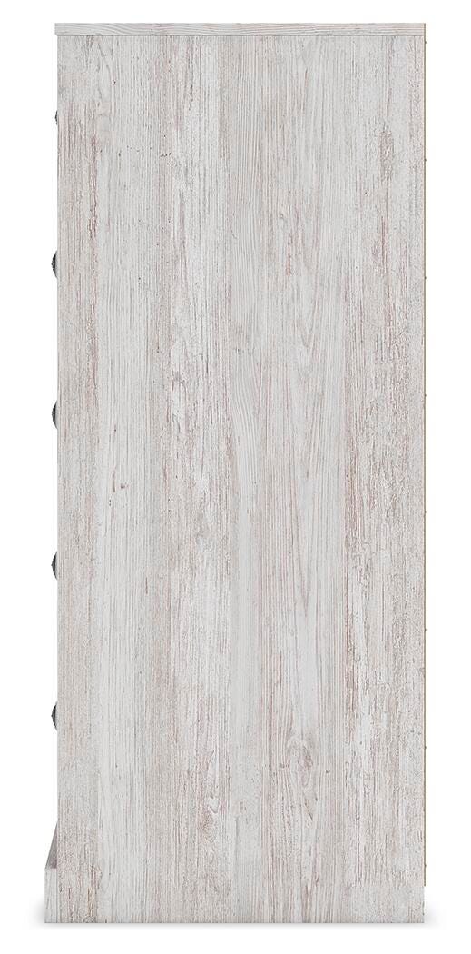 Paxberry Chest of Drawers - Whitewash  (EB1811-SI) - Image 7