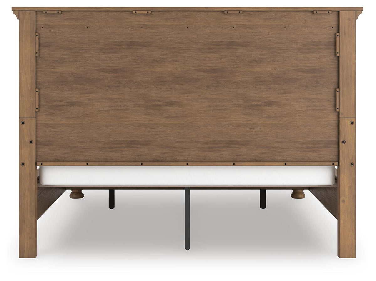 Feddinger California King Panel Storage Bed, Dresser and Nightstand (PCB779-SI) - Image 14