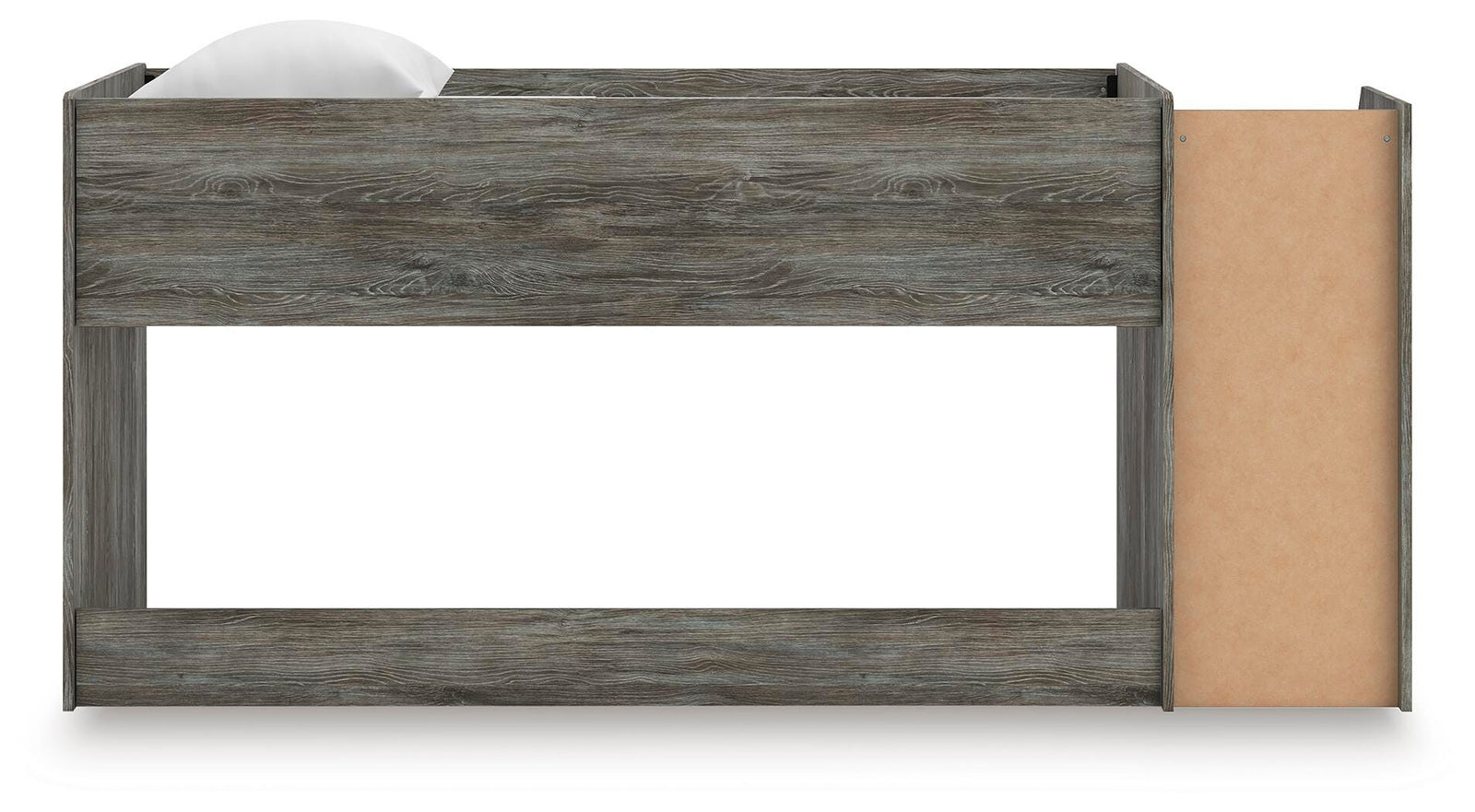 Frandern Loft Bed (Youth) - Gray  (B4480-SI) - Image 5