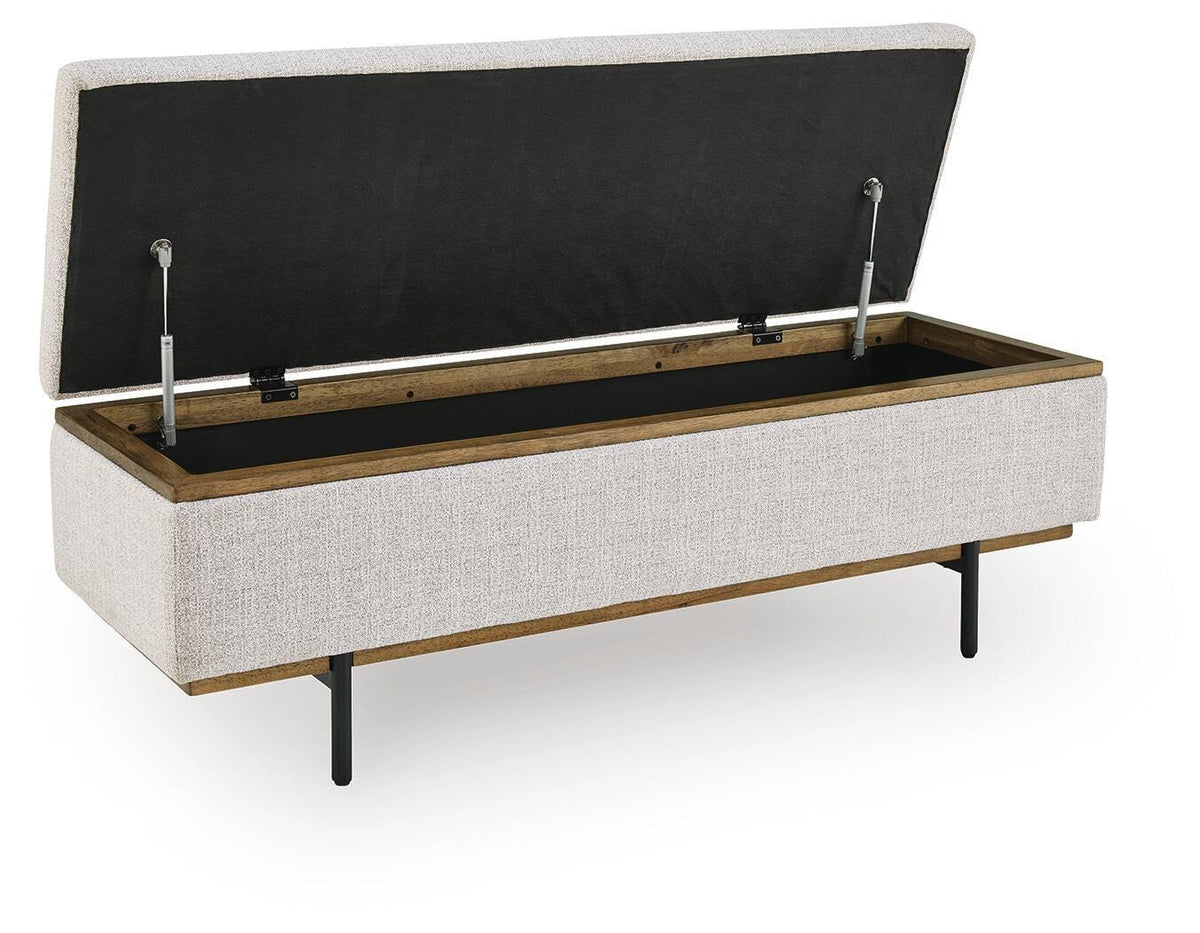 Dettaford Next-Gen Nuvella Storage Bench (A3000848-SI) - Image 3