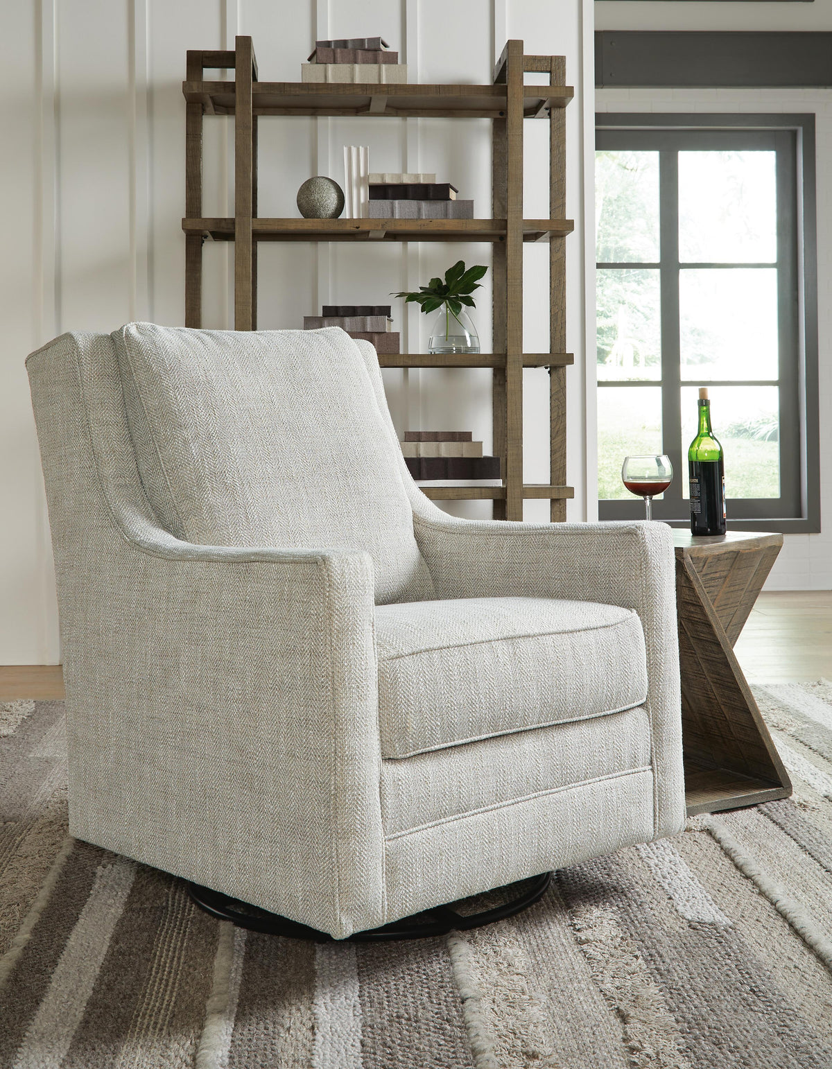 Kambria Swivel Glider Accent Chair (A3000265-SI) - Image 5