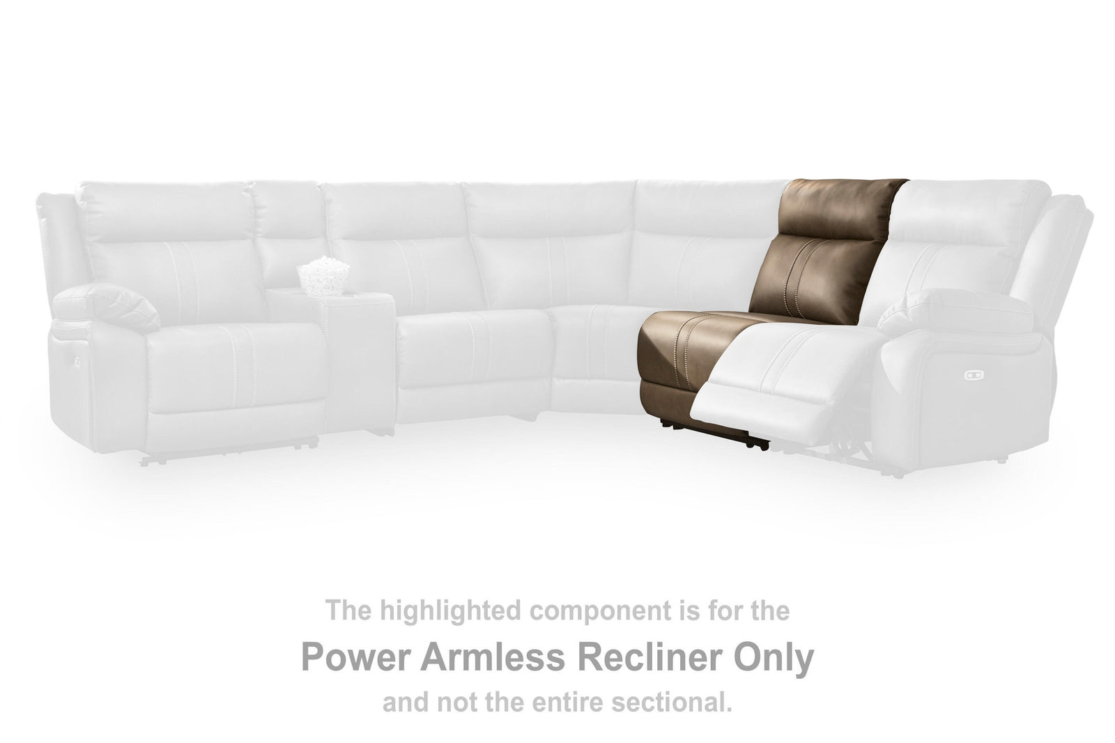 Max-Momentum Power Armless Recliner (PC82305-SI) - Image 11