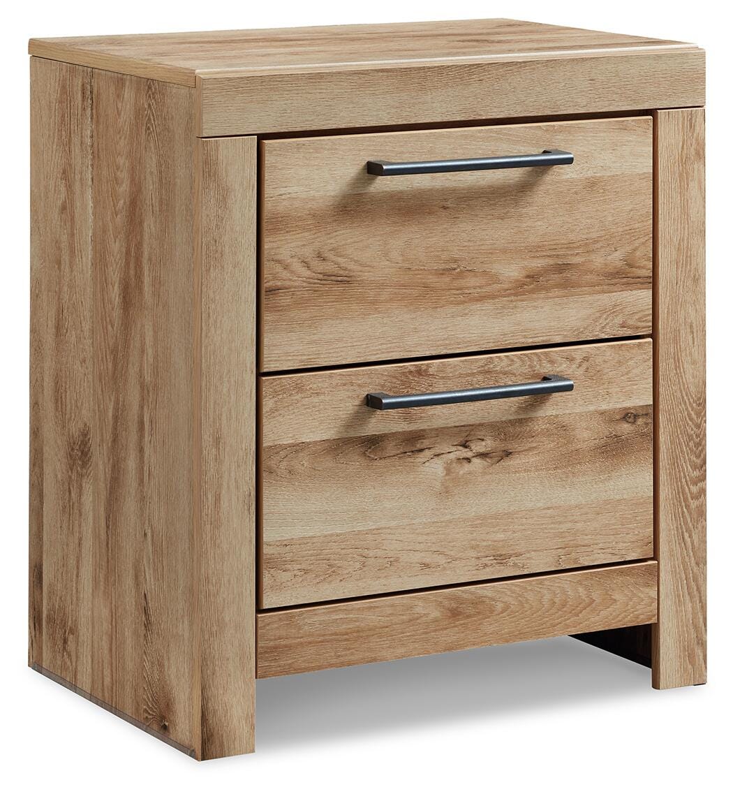 Hyanna Panel Bed and Nightstand (B1050-SI) - Image 7