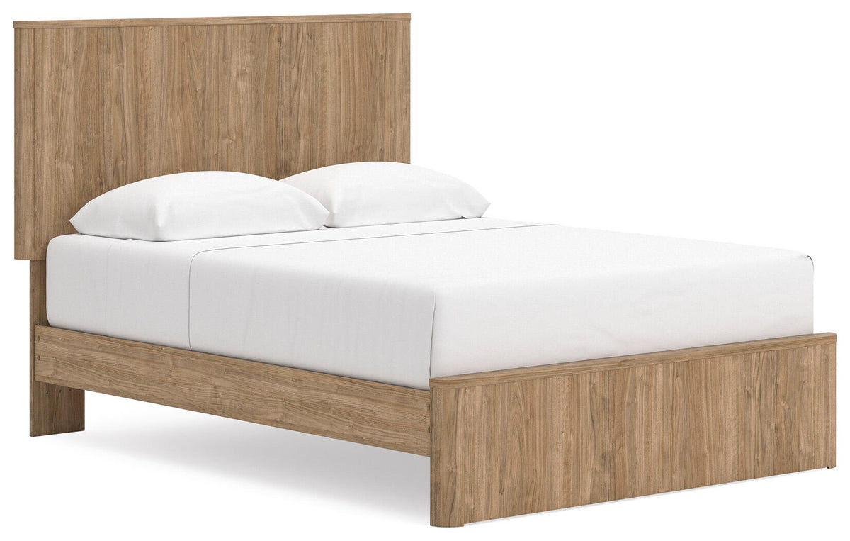 Gramburg Queen Panel Platform Bed (PCB1121-SI)