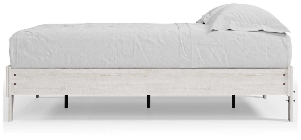 Shawburn Platform Bed - Whitewash  (EB4121-SI) - Image 24