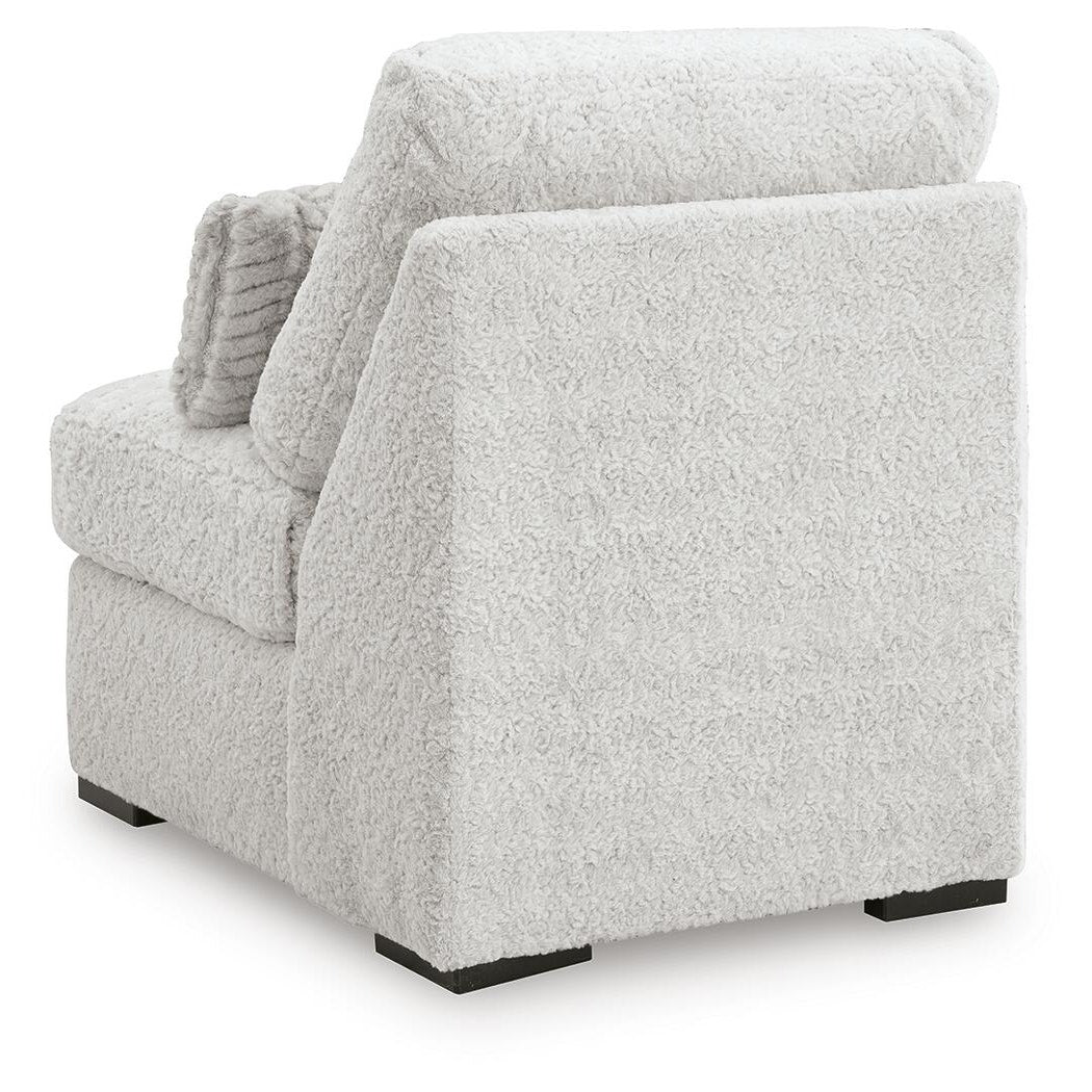 Cuddle Plush 5-Piece Sectional with Chaise (PC59106-SI) - Image 9
