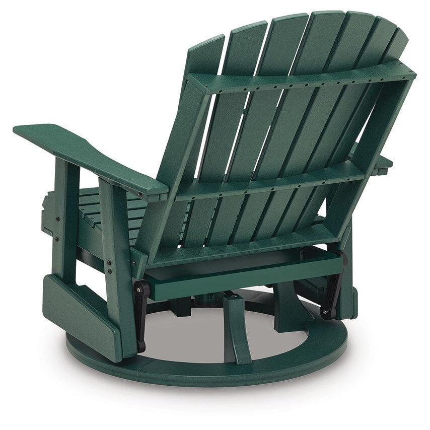 Shell Beach Outdoor Loveseat Glider (PCP115-SI) - Image 6