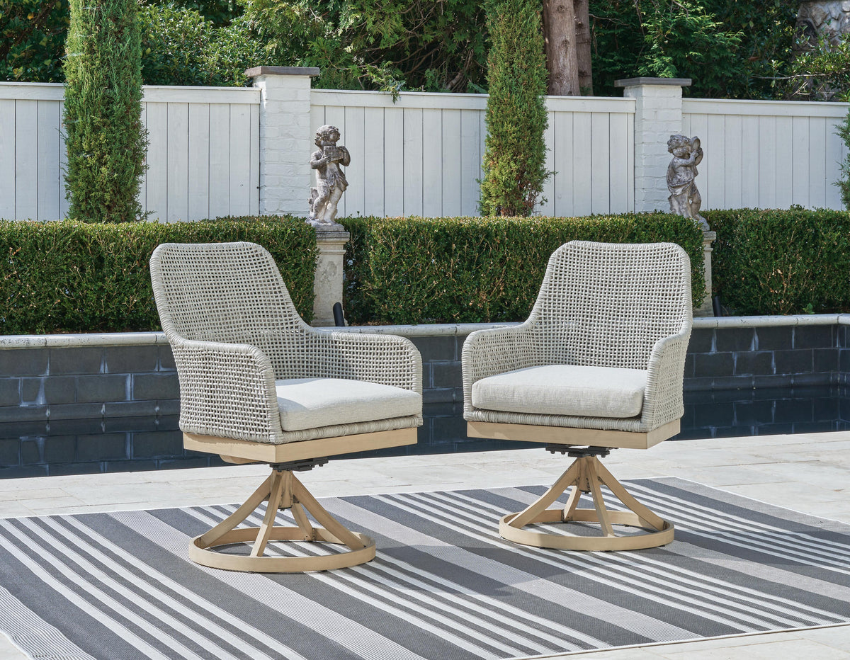Seton Creek Outdoor Sofa with Cushion (P798-SI) - Image 62