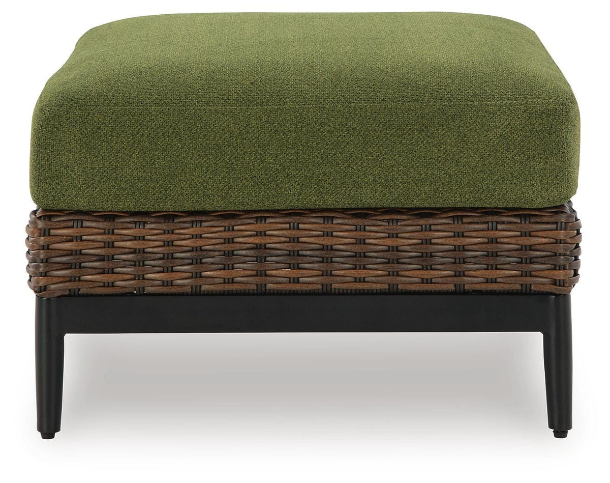 Horizon Hall Outdoor Sofa, 2 Lounge Chairs and 2 Ottomans (P572-SI) - Image 2