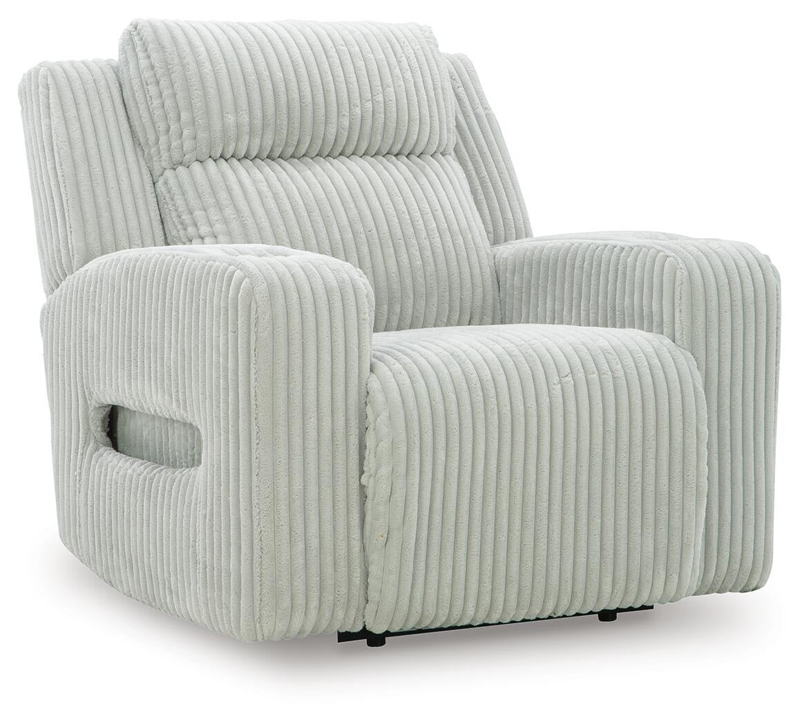 Carvara Power Reclining Loveseat with Console (PC64203-SI) - Image 9