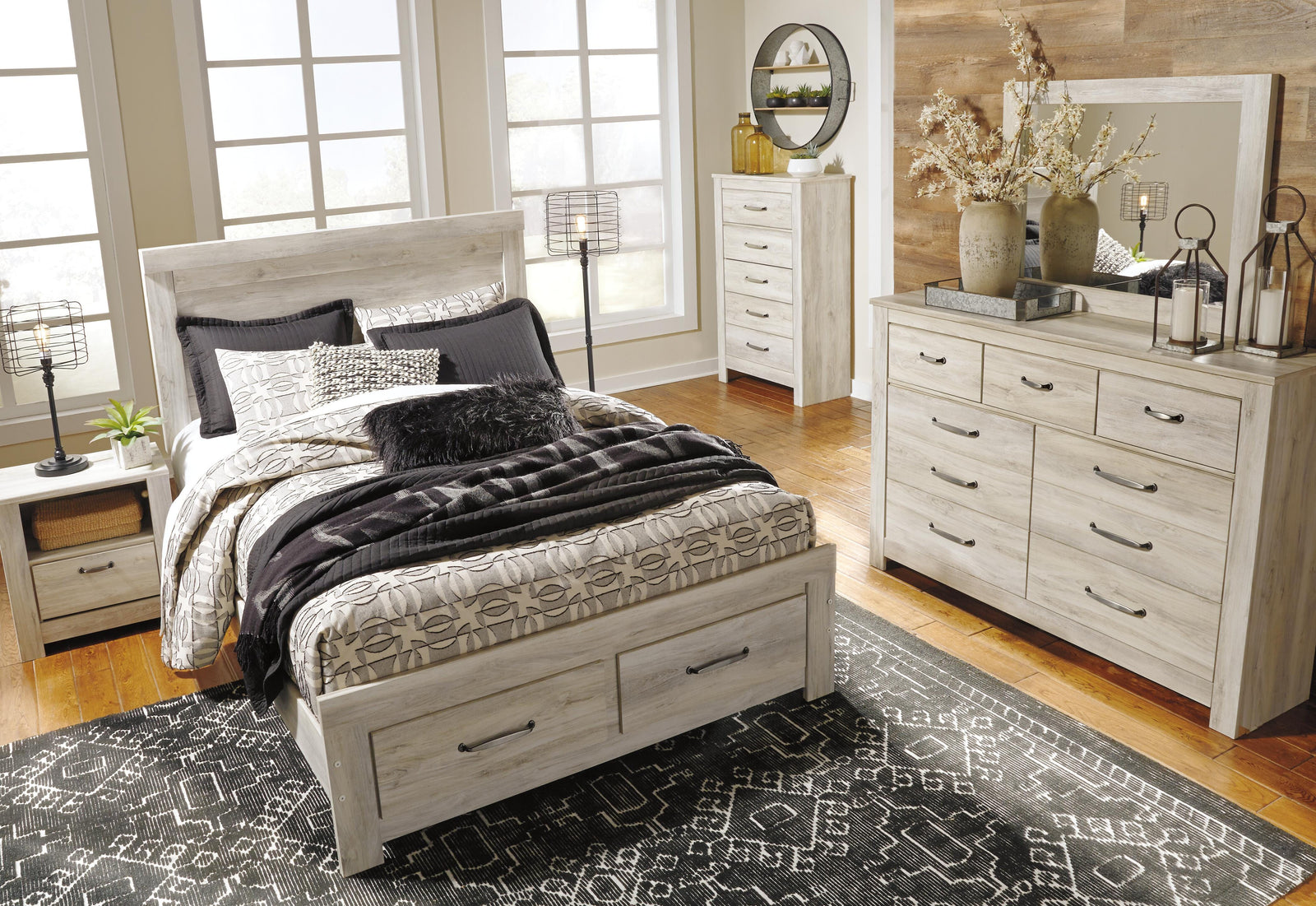 Bellaby Dresser - Whitewash  (B331-SI) - Image 6