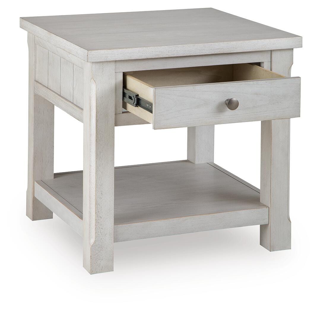 Robbinsdale End Table - Antique White  (T729-SI) - Image 3