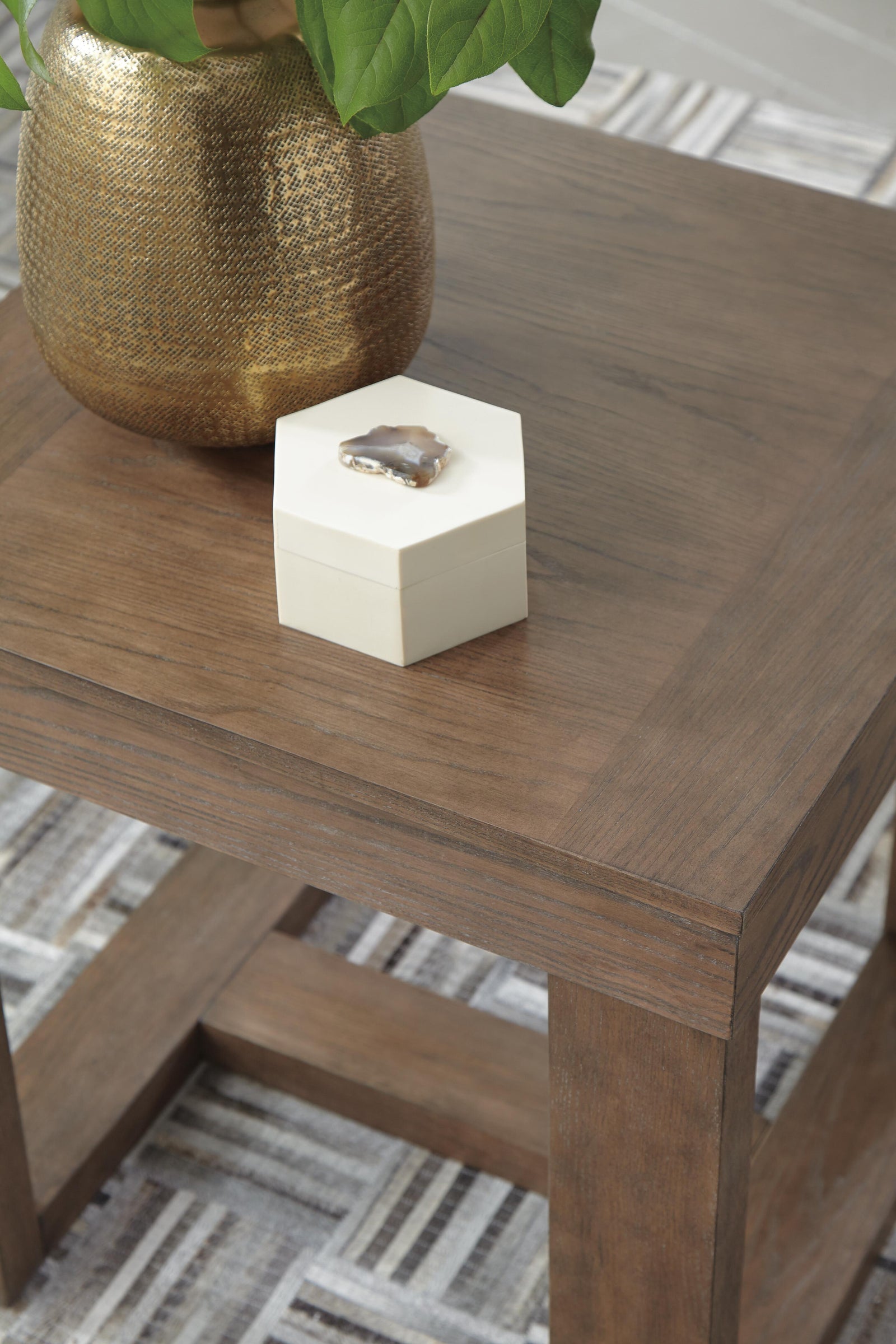 Cariton End Table - Gray  (T471-SI) - Image 5