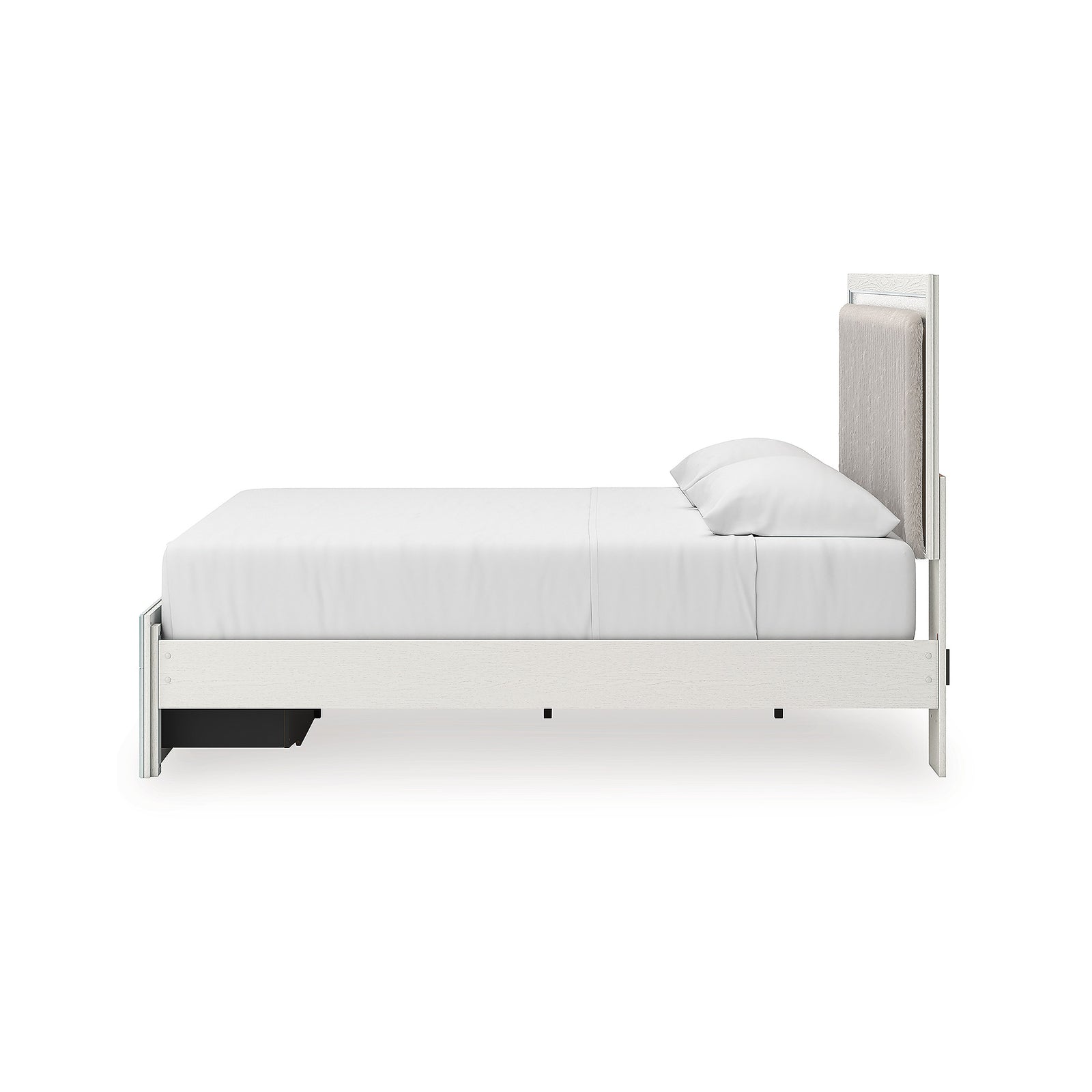 Zuraleus King Upholstered Panel Platform Storage Bed (PCB3381-SI) - Image 5