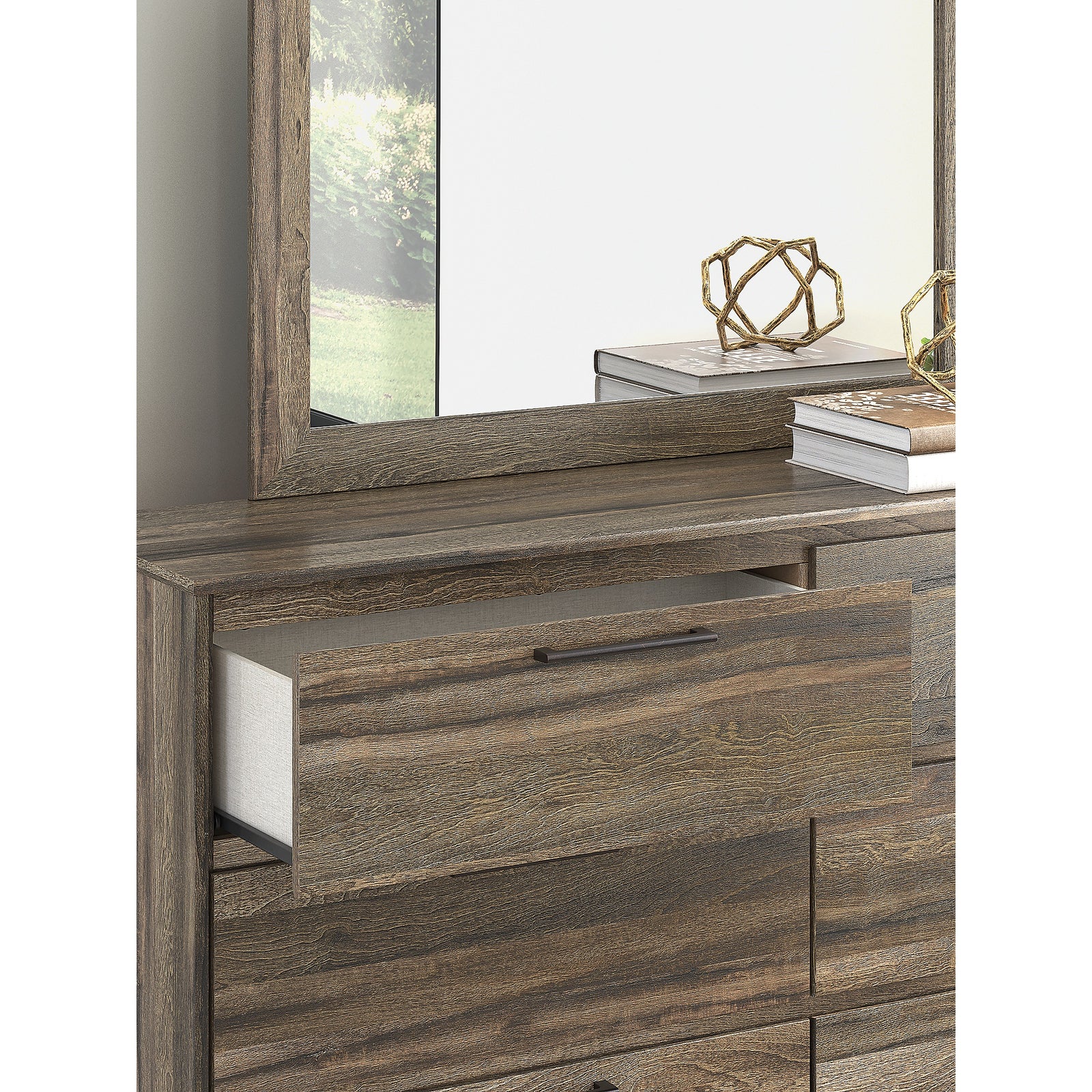 Elbrim Full Panel Storage Bed, Dresser and Mirror (PCB2005-SI) - Image 17