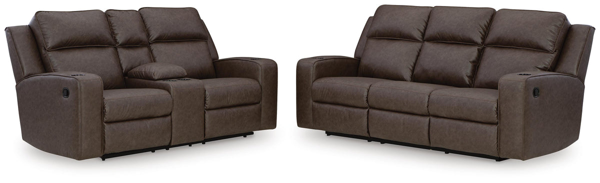 Lavenhorne Reclining Sofa and Loveseat (63306-SI)
