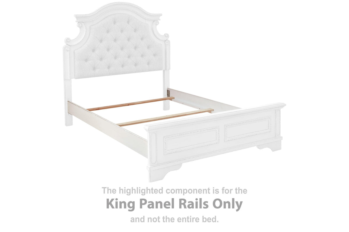 Realyn Panel Rails - Chipped White  (B743-SI) - Image 2