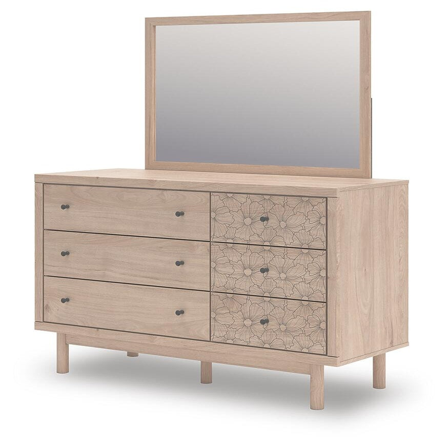 Arloster Full Panel Storage Bed, Dresser, Mirror and Nightstand (PCB1566-SI) - Image 8