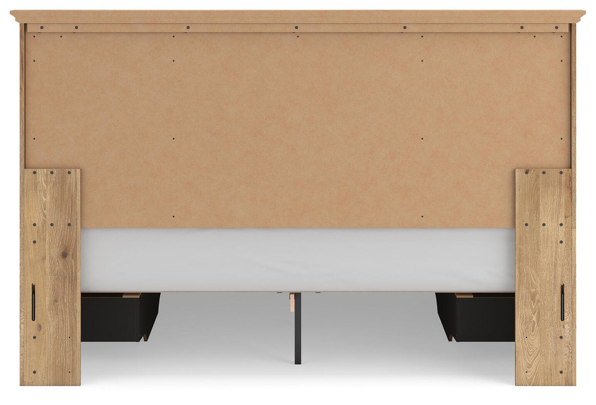 Makidern King Panel Storage Bed (PCB1170-SI) - Image 7