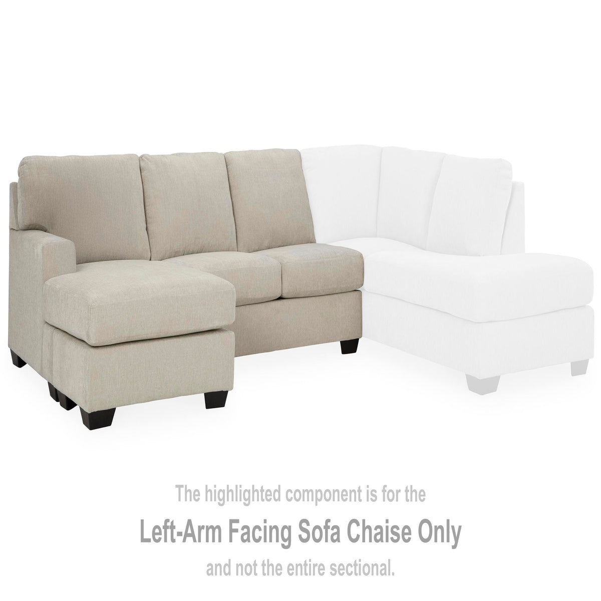 Riverfield Right-Arm Facing Corner Chaise (70099-SI) - Image 4