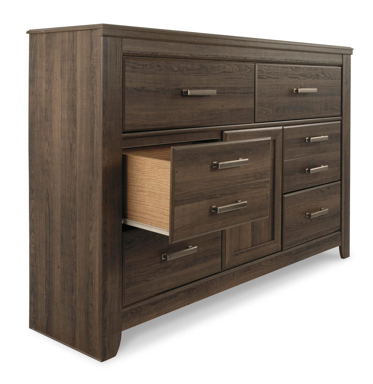 Juararo Dresser and Mirror - Dark Brown  (B251-SI) - Image 5