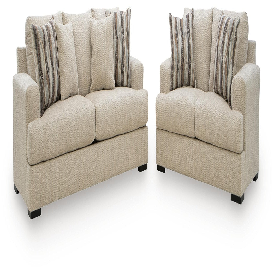 Lofwood Sofa and Loveseat (PC69605-SI)