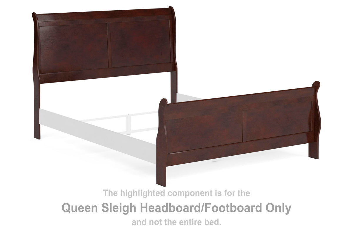 Alisdair Sleigh Headboard/Footboard - Reddish Brown  (B376-SI) - Image 3